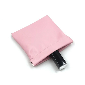 PU Waterproof Snap Lock Storage Bag <b>Makeup</b> Pouch Travel Cosmetic <b>Case</b> Blue C1GF1 - Product Image 3