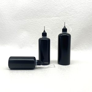 LDPE 30ml 50ML 100ML Negro Anti-luz Punta de aguja Botella 50ML Pintura Squeeze Botella 100mL Squeeze Bail <span class=keywords><strong>Gel</strong></span> Botella de plástico - Product Image 6