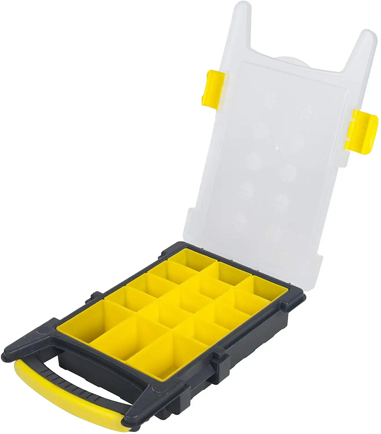 Plastic transparent case storage tool kit box