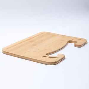 คุณภาพสูง Universal แบบพกพา 43*30 ซม.ไม้ไผ่ออ<span class=keywords><strong>โต</strong></span>้คาร์ SUV พวงมาลัยถาดอาหาร<span class=keywords><strong>โต</strong></span>๊ะแล็ปท็อป<span class=keywords><strong>โต</strong></span>๊ะทํางาน - Product Image 5