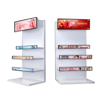 Super 23.1 inci 19 Monitor Tft layar tampilan LCD lebar meregang untuk mal belanja toko ritel dan iklan Lift