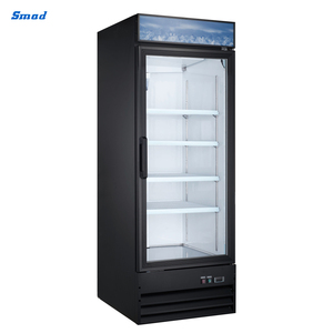 Refrigerador expositor con puerta de cristal y manija empotrada para la venta DSS-228AP - Product Image 4