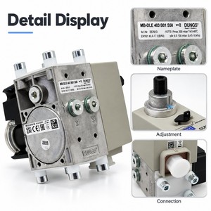 DUNGS MBDLE 403 Vanne de <span class=keywords><strong>gaz</strong></span> pour chaudière, pièces détachées, contrôle de pression hydraulique compact, coupure de sécurité, MultiBloc pour Riello 40GS FS - Product Image 6