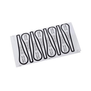 Vente en gros de maillots de bain personnalisés, adhésif transparent, feuille d'or, autocollant de protection hygiénique pour sous-vêtements, autocollants d'hygiène en vinyle imperméables - Product Image 2