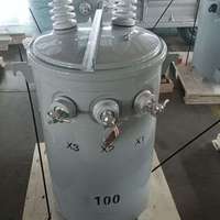 167 Kva 225 Kva 34.5kv a 480/240V Transformador de instalación de poste monofásico cilíndrico de alto rendimiento