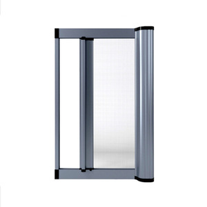 Roll-up Screen Fiberglass <b>Mesh</b> Door Window <b>Insect</b> Resistant Minimalist Design Home Office Use Easy To Install - Product Image 3