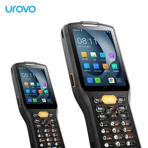 UROVO DT30 IP65 안드로이드 9.0 4G 스마트 폰 핸드 헬드 Pda 1d 2d Qr 바코드 스캐너 재고 모바일 데이터 터미널 키보드