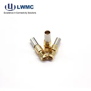 Conector de crimpado macho SMA de 50 ohmios de alta calificación para cable LMR240-Ideal para aplicaciones de RF, microondas y telecomunicaciones