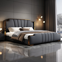 Sofá Cama de Lujo Moderno para Bodas, Diseño Doble Simple, Respaldo Suave de Alta Gama, Almacenamiento Multifuncional de Madera