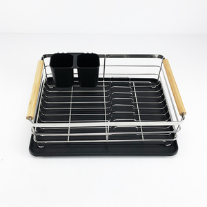 BX món ăn drainer với có thể tháo rời dao kéo chủ và drainboard món ăn khô giá cho nhà bếp - Product Image 4