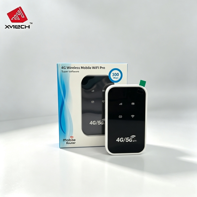 Durable 4G LTE Pocket Mifi Router Featuring Firewall Protection and Wireless Connectivity for Outdoor Mobile Internet Access