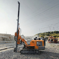 Foreuse rotative portative diesel (90-130 mm) avec boîte de vitesses pour l'exploitation minière aurifère et le forage de roches en carrière, facile à utiliser