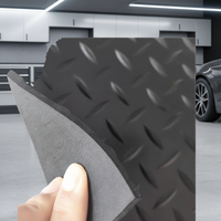 Tapis antidérapant en caoutchouc à motif feuille de saule pour une marche sécurisée