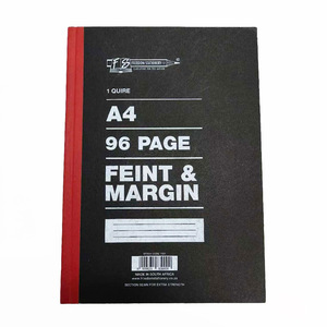 Carnet à couverture rigide noire A4 A5 personnalisé pour l'exportation, idéal pour les étudiants, carnet quadrillé, bloc-notes, cahier d'exercices - Product Image 3