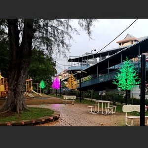 Vente directe usine – Nouveauté : Arbre de Noël artificiel lumineux en résine pour extérieur, 3 m, avec fleurs de cerisier LED IP65 - Product Image 6