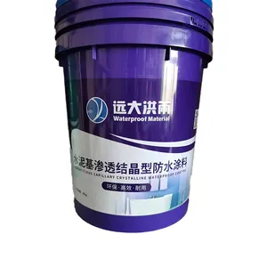 Customized Plastic Buckets Pail Logo Paint Pail Round Plastic Buckets With Metal Handles