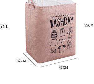 Grand panier à linge <span class=keywords><strong>pliable</strong></span> autoportant <span class=keywords><strong>de</strong></span> haute qualité avec cordon <span class=keywords><strong>de</strong></span> serrage, panier <span class=keywords><strong>de</strong></span> rangement pour linge, <span class=keywords><strong>sac</strong></span> à linge <span class=keywords><strong>pliable</strong></span> - Product Image 3
