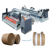 Machine de découpe de rouleaux de papier Jumbo certifiée CE CFFQ-200 Machine de découpe de rouleaux de papier