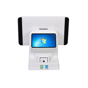 Hệ Thống Pos Tất Cả Trong Một Màn Hình Phẳng Chân Thực <span class=keywords><strong>15</strong></span>.6 Inch 1366X768 Màn Hình TFT <span class=keywords><strong>LCD</strong></span> Màn Hình Kép Cảm Ứng Điện Dung Cho Cửa Hàng Bán Lẻ - Product Image 2