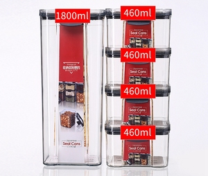 Food Container Airtight Food Kitchen Storage Containers 2021 Newest Food-grade PP+TRP+PET Materials Large Plastic Food Storage Box Kitchen Container Airtight