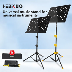 Factory Wholesale PA510/78-155cm Book <strong>Stand</strong> for <strong>Music</strong> Durable Metal Big Zie Angle Adjusting Knob Musical Instrument Accessories - Product Image 4