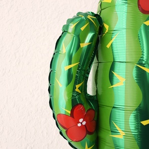 Enfants Jouet Gonflable Grand <span class=keywords><strong>Cactus</strong></span> En Forme De Ballons Pour la Décoration de Fête De Douche de Bébé - Product Image 4