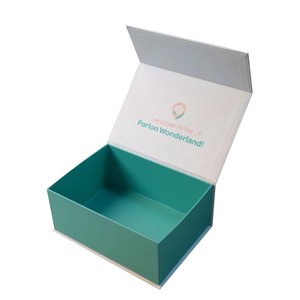 Custom Printed Logo Rigid Cardboard Magnetic Lid Closure Gift Box Packaging - Product Image 2