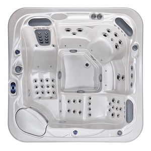 Stile moderno europeo 5 persone vasca idromassaggio uso per feste all'aperto vasca idromassaggio Sexy massaggio acrilico Freestanding Spa - Product Image 2