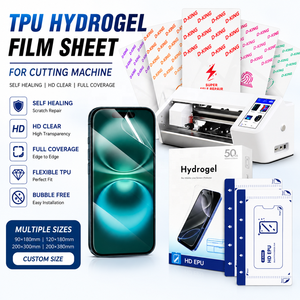 Film protecteur d'écran universel HD flexible en hydrogel, matière première EPU, <span class=keywords><strong>pour</strong></span> découpeuse de films de protection <span class=keywords><strong>pour</strong></span> smartphones destinée aux ateliers de réparation de téléphones - Product Image 1