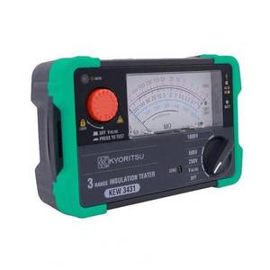 Medidor de Resistencia de Aislamiento Kyoritsu KEW 3431 de 500V, Fabricado en Japón - Product Image 5