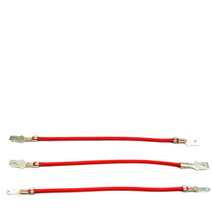 Terminal de Fio Elétrico Tipo Bandeira Isolado de Latão 2.8 6.3 Fêmea 250 90 Graus com Formato de Bandeira para Crimpagem - Product Image 4