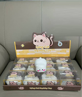 Jouets promotionnels : Adorable éléphant gommeux, bloc de construction sensoriel à son croquant, jouet souple Kawaii Faune Sauvage