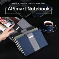 Innovador Juego de Escritura Inteligente para Reuniones, Compatible con Cualquier Bolígrafo Común, con 70 Horas de Grabación para Trabajo Profesional, Logotipo Personalizable