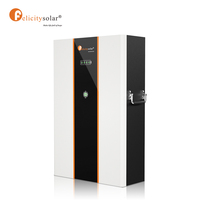Lifepo4 Powerwall, Baterai Penyimpanan Tenaga Surya Bisa Diisi Ulang 48V 5KW 10KW 100AH 200Ah untuk Rumah