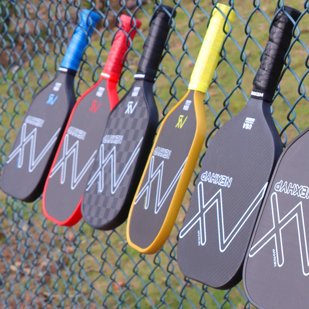 2024 China Wholesale NEXHYP 05 Graphite Thermoformed Pickleball Racket Customized USAPA Approval Carbon Pickleball Paddle