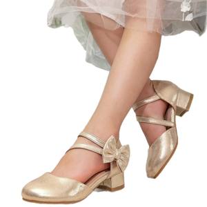 Sandalias de Verano 2026 para Niñas, Estilo Nuevo, Tacón Grueso, Diseño Veraniego, Transpirables, Antideslizantes, Modernas, para Exteriores - Product Image 5