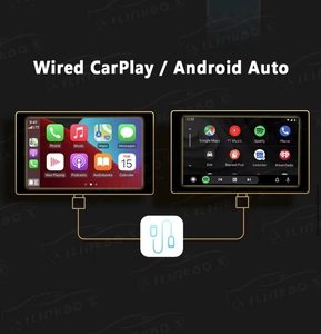 Kotak Streaming kunci mobil pintar sistem Android Mini Carplay Ai Box nirkabel Android Auto garansi 1 tahun