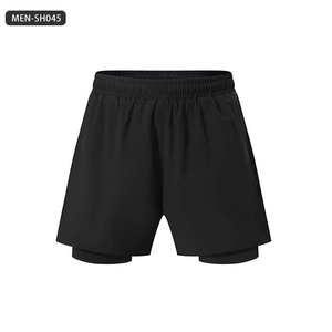 Vintage American Style Men's Running <b>Shorts</b> - Quick-Dry Fake Two-Layer Fitness <b>Shorts</b> for Workouts (Custom Team Logo Printing) - Product Image 6