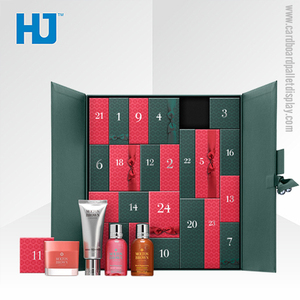 Personnalisé Imprimé Carton Cadeau Emballage Cosmétique Boîte de Calendrier De L'<span class=keywords><strong>avent</strong></span> - Product Image 1