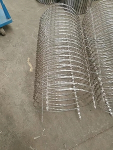 Fil de concertina en acier BTO-22 CBT-65 de haute qualité, fil barbelé rasoir, facile à installer - Product Image 4