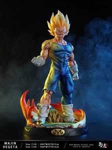 บ้านเวทมนตร์ GK ดราก้อนบอลเงาร่องรอยรุ่นเล่นด้วยตนเองระเบิด Vegeta รูปปั้นทำด้วยมือเครื่องประดับ1/6