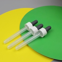 Compte-gouttes liquides en silicone 1ml compte-gouttes liquide transparent pour les yeux avec pointe d'ampoule pour les enfants