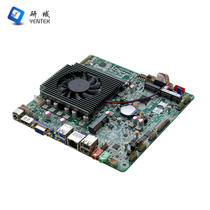 Nouvelle carte mère industrielle mini Thin ITX avec processeur I5 8260U Quad Core, double DDR4, SATA3.0, VGA, HD, LVDS, I225 Gigabit LAN, 8 USB, 6 COM - Product Image 1