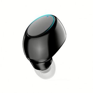 Fly Q, Audífonos Inalámbricos de Una Sola Oreja, Mini Audífonos Intrauditivos Ligeros, de Larga Duración, con Cancelación de Ruido, Deportivos, Resistentes al Agua, de Acero Inoxidable - Product Image 1