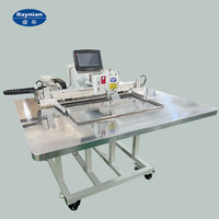 Machine à broder informatisée multifonctionnelle Raynian-6040G pour matériaux épais - Machine à coudre avec housse de protection imperméable