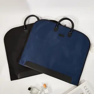 Artgimen, bolsas de ropa para viaje, funda para traje con cremallera, funda Oxford plegable para colgar ropa, funda para ropa de viaje a prueba de polvo, bolsa para traje