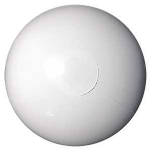 Weißer aufblasbarer <span class=keywords><strong>36</strong></span>-Zoll-PVC-Riesen-Softbals-Strandball mit benutzer definiertem Logo - Product Image 1