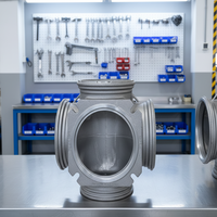 Service de CNC de forage de trous profonds pour les moulages de baril de cylindre hydraulique