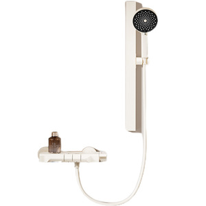 <b>Shower</b> Head Set 600Mm With Rain Spray Pattern Ceramic Valve Core Round Shape <b>Portable</b> Bathroom <b>Shower</b> Faucet - Product Image 3
