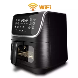 5.5L Air Fryer Multifunction Cooking Presets Removable Non-Stick Basket Digital Visual Oil Free Deep Fryer 5.5L Air Fryer Multif - Product Image 1